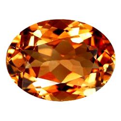 12.22ct  Miraculous Natural Imperial Topaz Unheated VVS (GEM-10872)