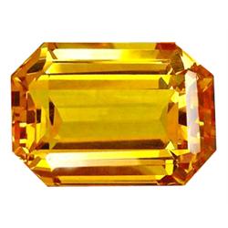 73.75ct Exceptional Octagon Golden Yellow Citrine FLAWLESS (GEM-10902)