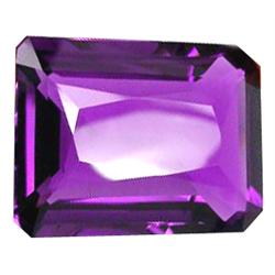 94.00ct  Elegant Octagon Purple Amethyst FLAWLESS (GEM-10906)