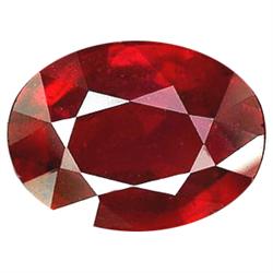 3.06ct  Oval Cut Natural Blood Red Ruby Madagascar Gem (GEM-10907)
