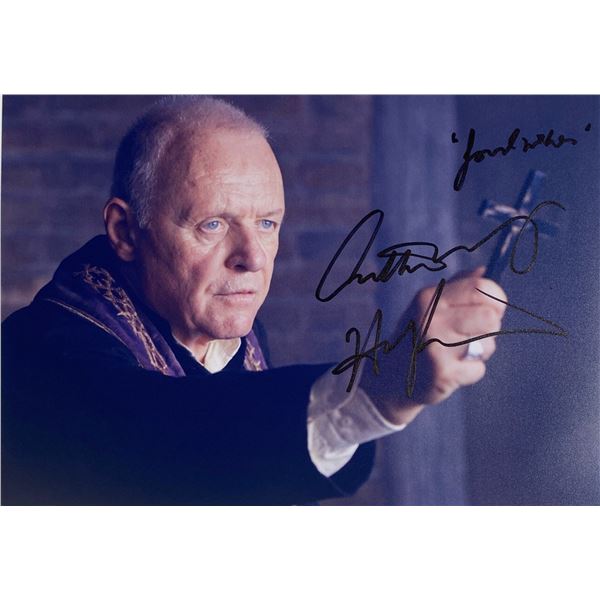 Autograph Signed Anthony Hopkins Photo
