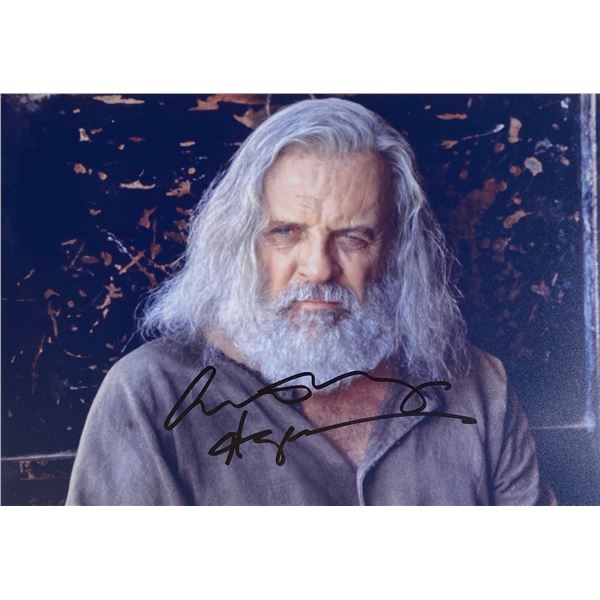 Autograph Signed Anthony Hopkins Photo