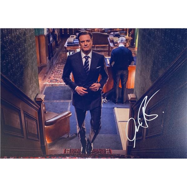Autograph Signed Colin Firth Photo
