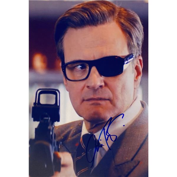 Autograph Signed Colin Firth Photo