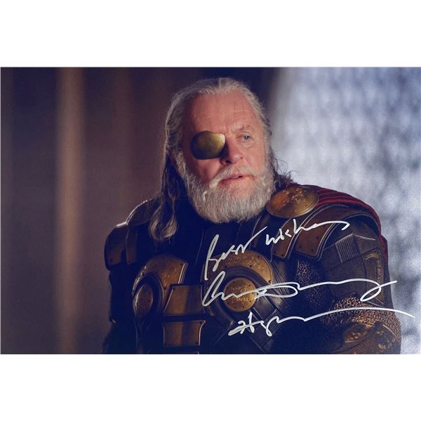 Autograph Signed Anthony Hopkins Photo