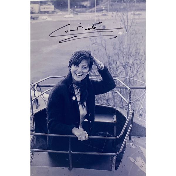 Autograph Signed Claudia Cardinale Photo