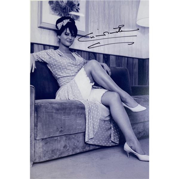 Autograph Signed Claudia Cardinale Photo