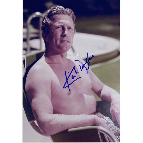 Autograph Signed Kirk Douglas Photo