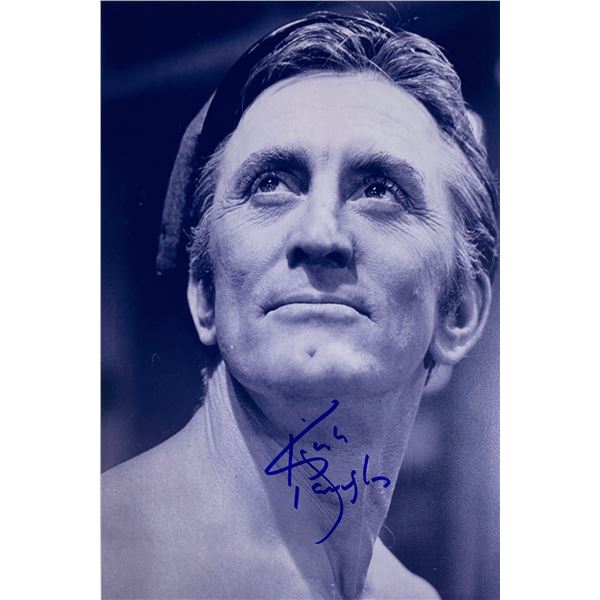 Autograph Signed Kirk Douglas Photo
