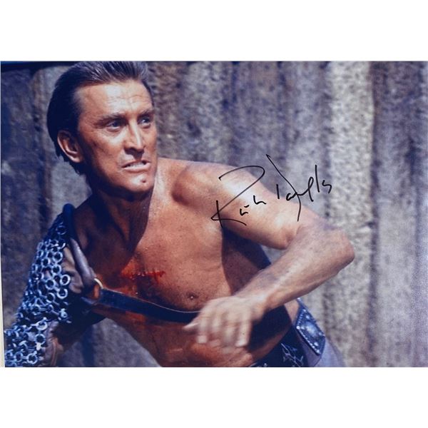 Autograph Signed Kirk Douglas Photo