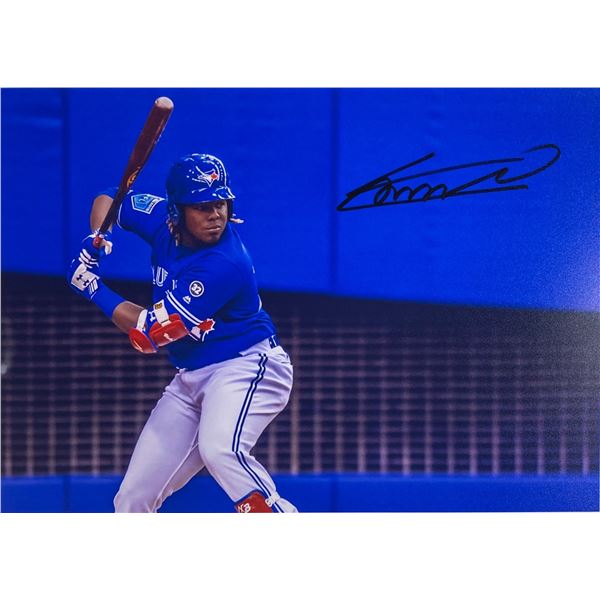 Autograph Signed Vladimir Guerrero Jr Photo