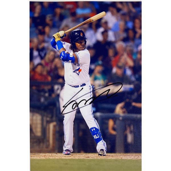 Autograph Signed Vladimir Guerrero Jr Photo