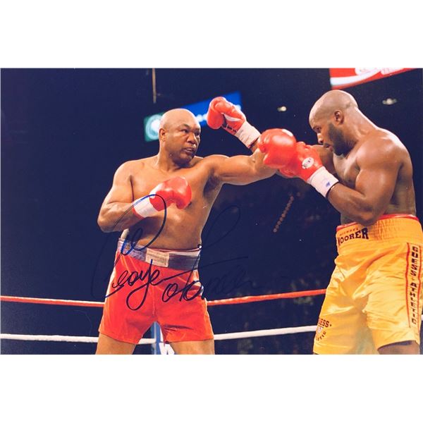 George Foreman Autograph Signed Photo