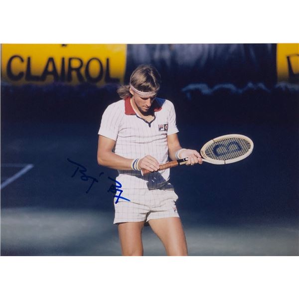 Tennis  Autograph Signed Photo Bjorn Borg