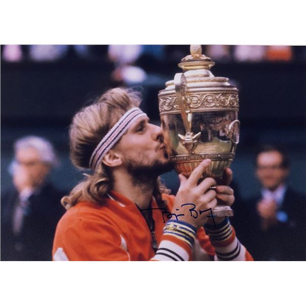 Tennis  Autograph Signed Photo Bjorn Borg