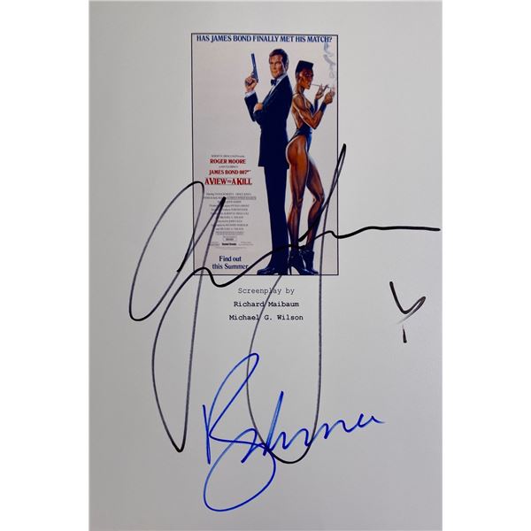 Autograph James Bond 007 Script Cover