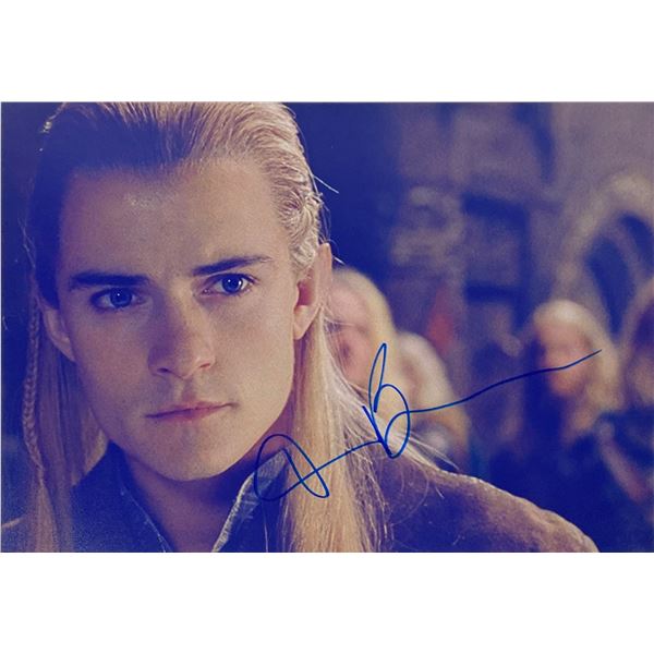Autograph Signed Lord of the Ring Orlando Bloom Photo