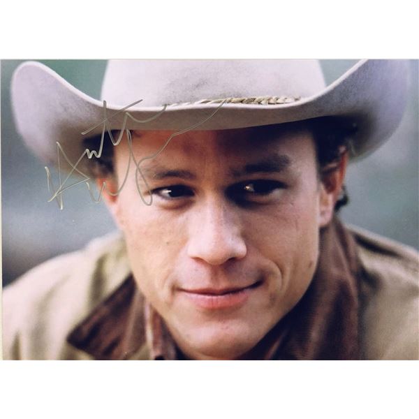 Heath Ledger Signed Photo