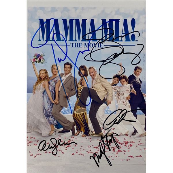 Autograph Signed Mama Mia Meryl Streep Photo