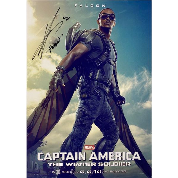 Signed Captain America Photo
