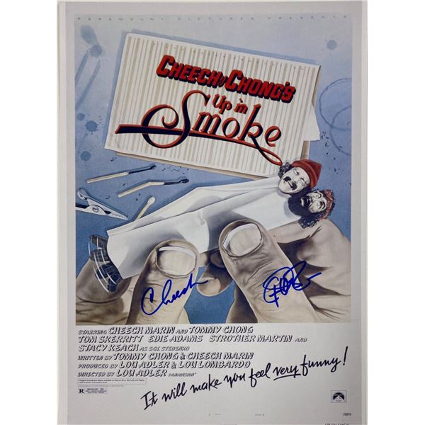 Autograph Signed Up In Smoke Photo
