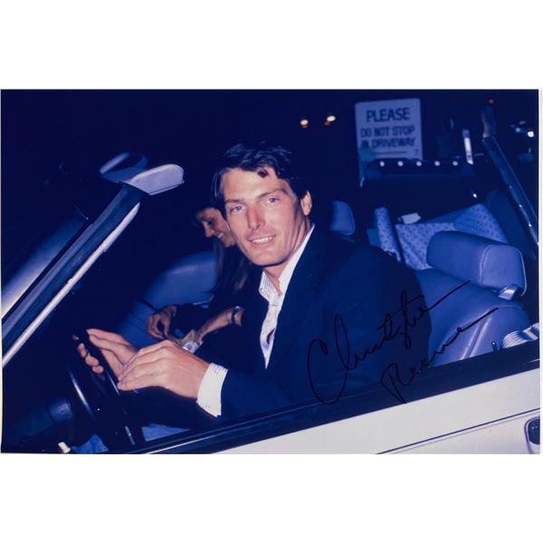 Autograph Signed Christopher Reeve Photo