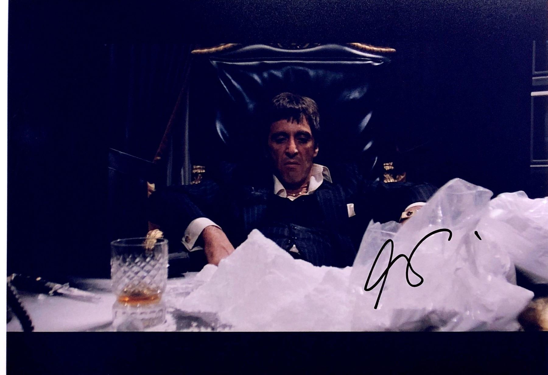 Al Pacino Autograph Signed Scarface Photo