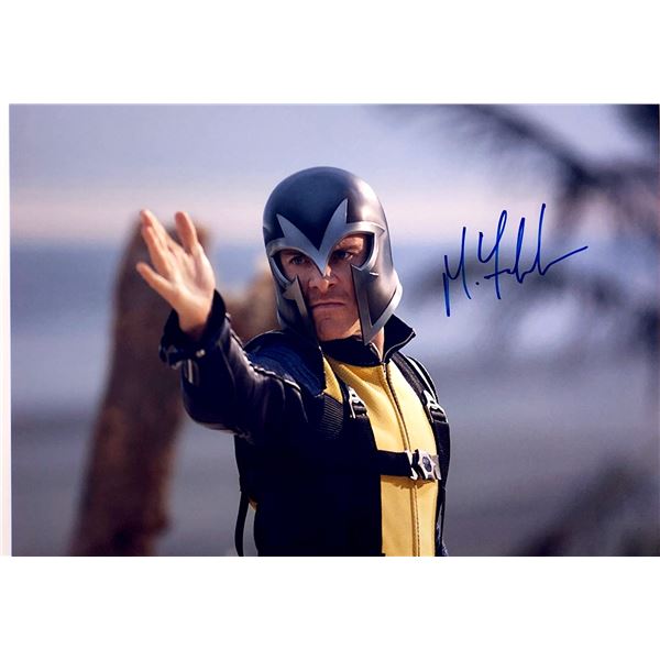 Michael Fassbender Autograph Signed Xmen Photo