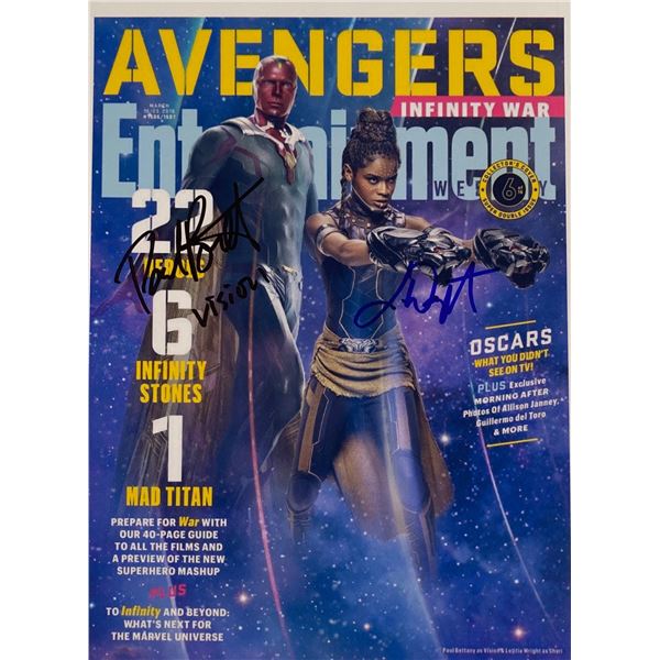 Autograph Signed Avengers Entertainment Photo