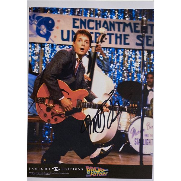 Signed Back to Future Media Press Photo
