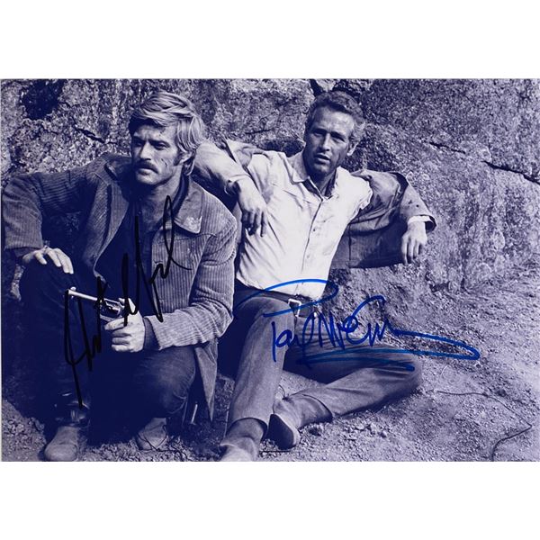 Autograph Signed Butch Cassidy and the Sundance Kid Photo