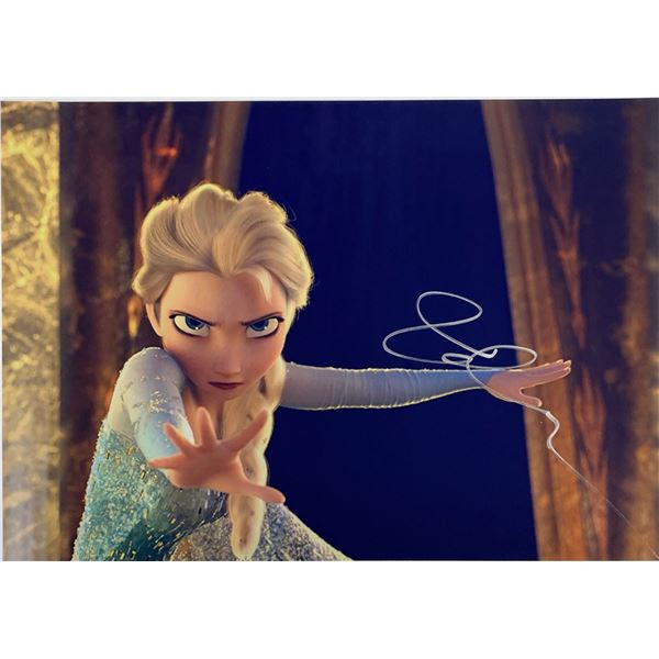 Autograph Signed Frozen Idina Menzel Photo