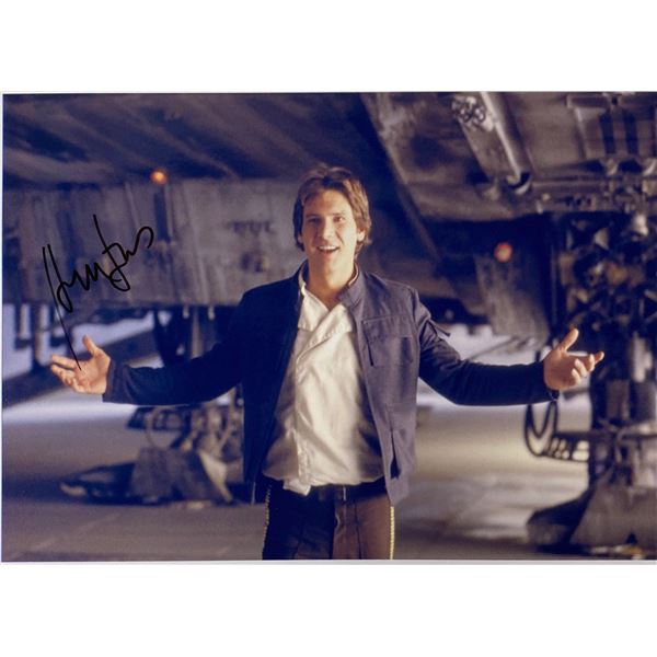 Autograph Signed Star Wars Harrison Ford Photo