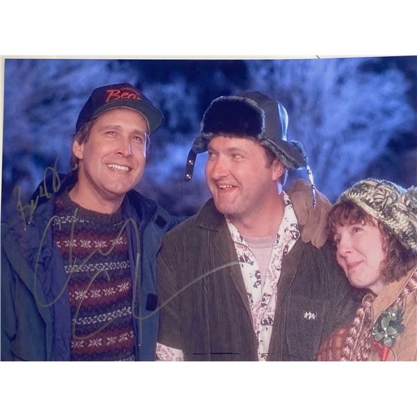 Autograph Signed Christmas Vacation Chevy Chase Photo