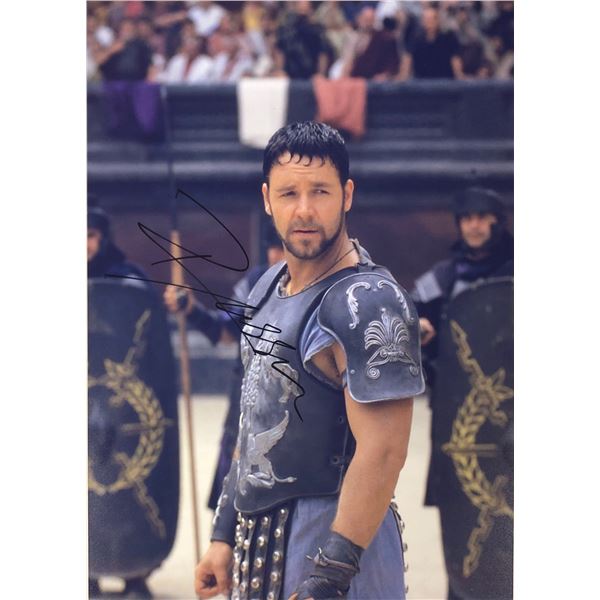 Gladiator Russell Crowe Signed Photo