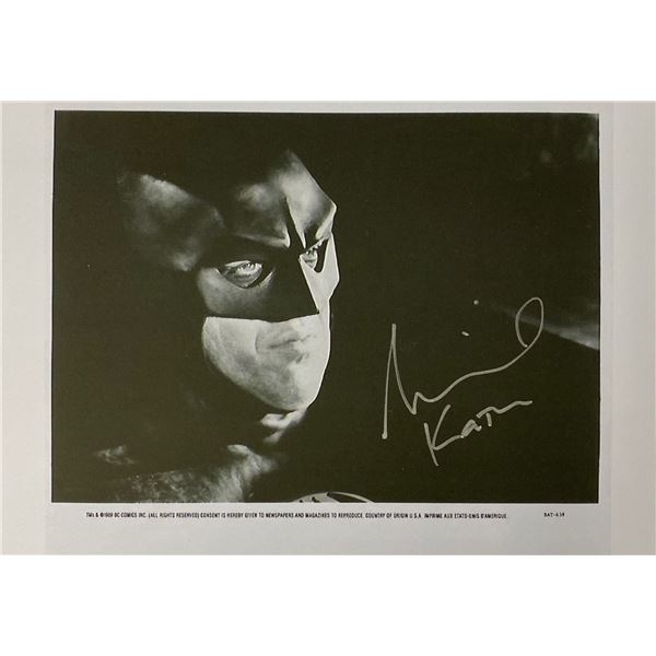 Signed Batman Media Press Photo