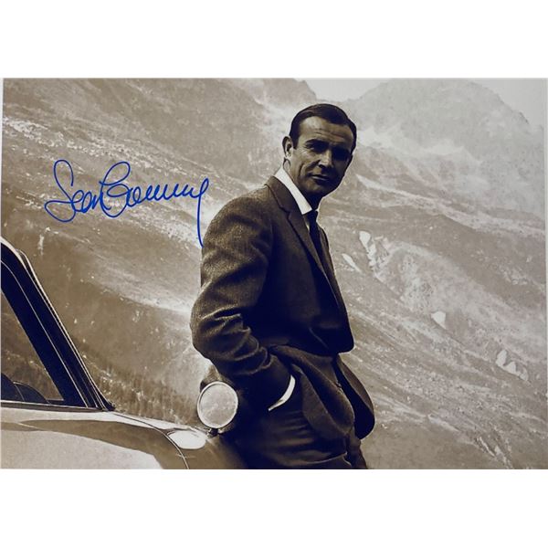 Autograph Signed James Bond Sean Connery Photo