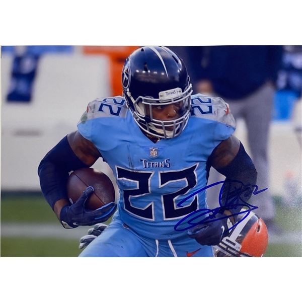 Autograph Signed Derrick Henry Photo