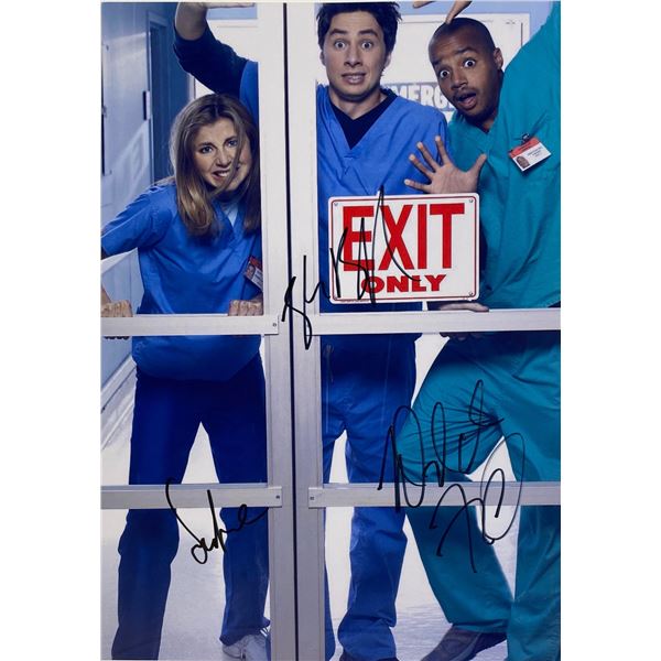 Autograph Signed The Scrubs Photo