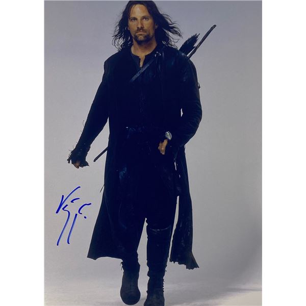 Autograph Signed Lord of the Ring Viggo Mortensen Photo