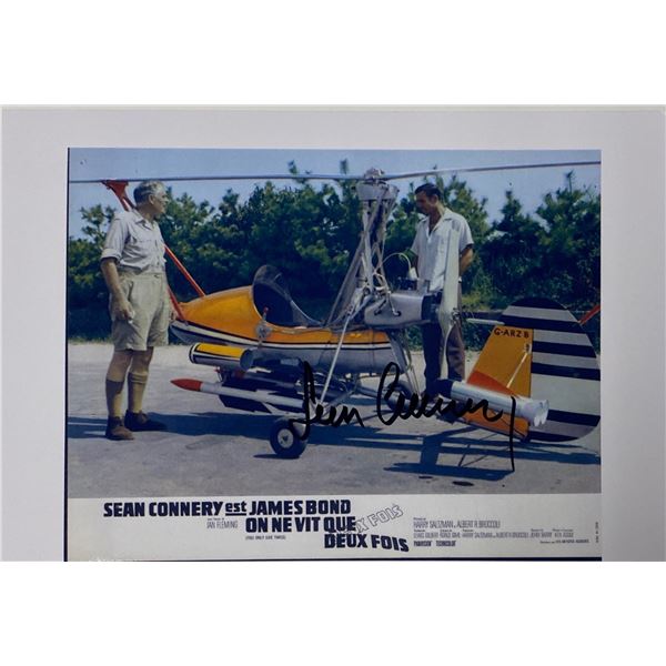 Signed James Bond 007 Photo