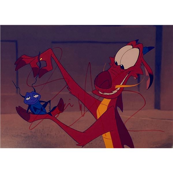 Autograph Signed Mulan Eddie Murphy Photo