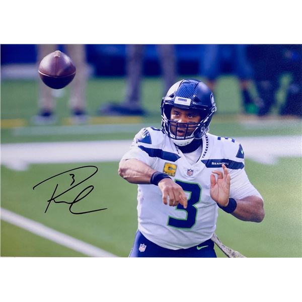 Autograph Signed Russell Wilson Photo