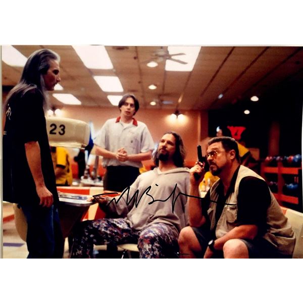 Autograph Signed Big Lebowski Jeff Bridges Photo