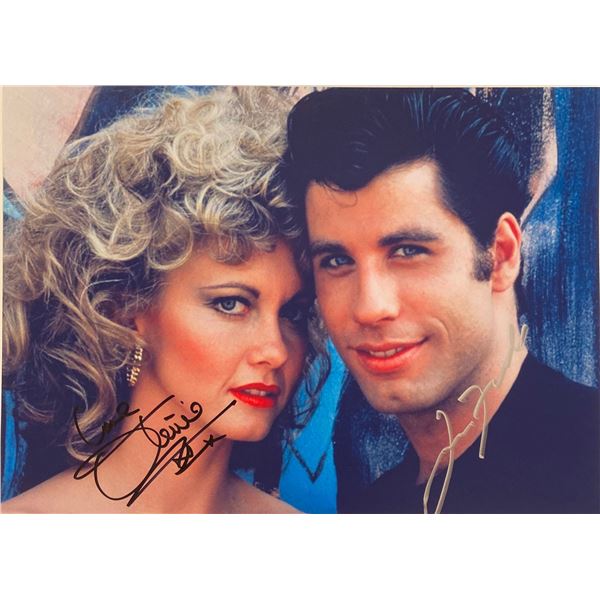Autograph Signed Grease John Travolta Photo