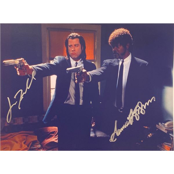 Autograph Signed Pulp Fiction John Travolta Photo