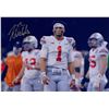 Image 1 : Autograph Signed Justin Fields Photo