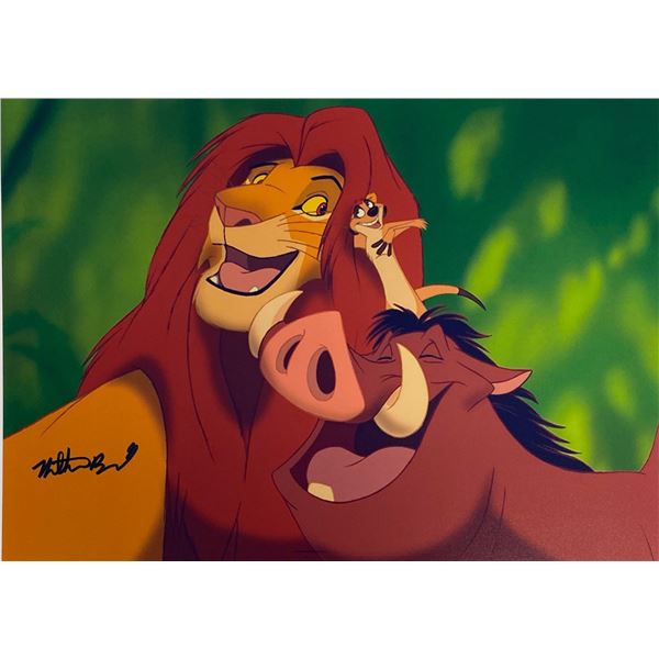 Autograph Signed Lion King Matthew Broderick Photo