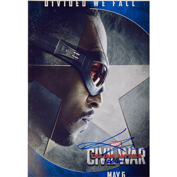 Signed Avengers Civil War Photo