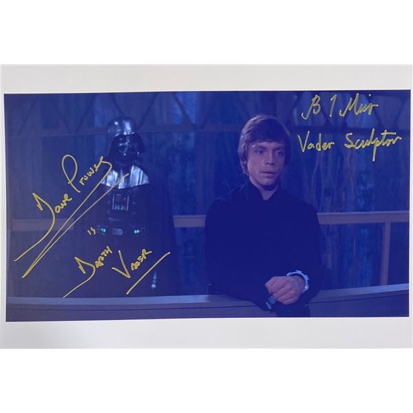 Signed Star Wars Dave Prowse Photo